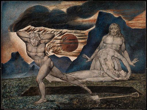 512px-The_Body_of_Abel_Found_by_Adam_and_Eve_by_William_Blake_c1826_Tate